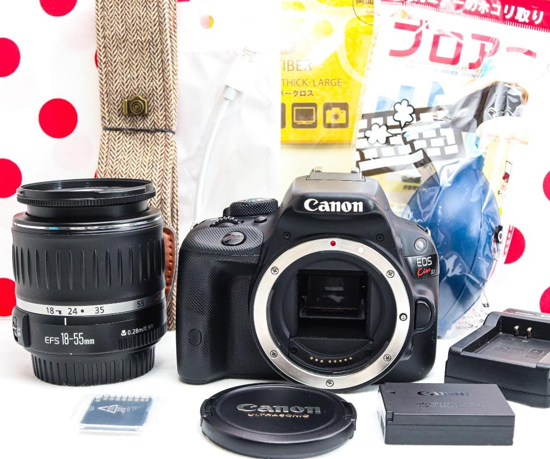Canon kiss x7❤初めての一眼レフに❤スマホに送れる♪❤コスパ