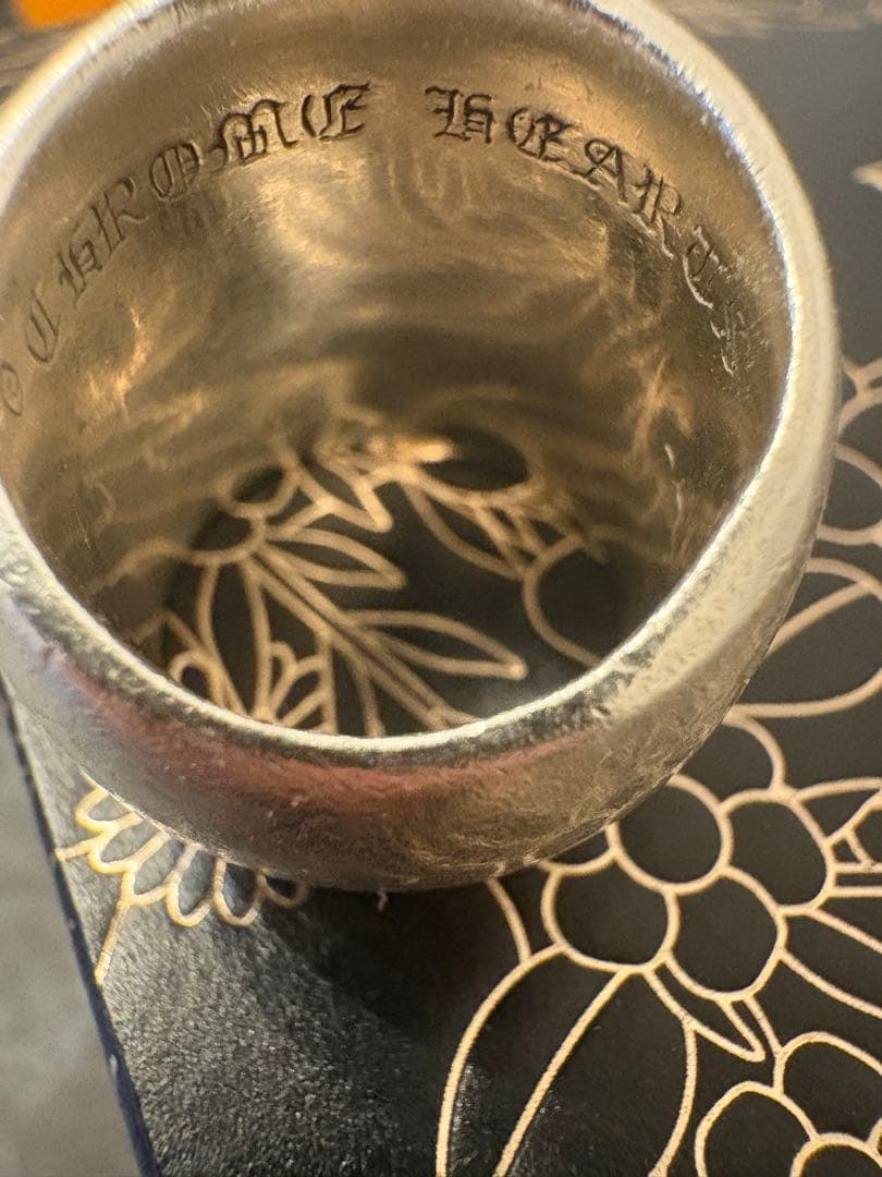 シルバー クラシックオーバルクロス　リング