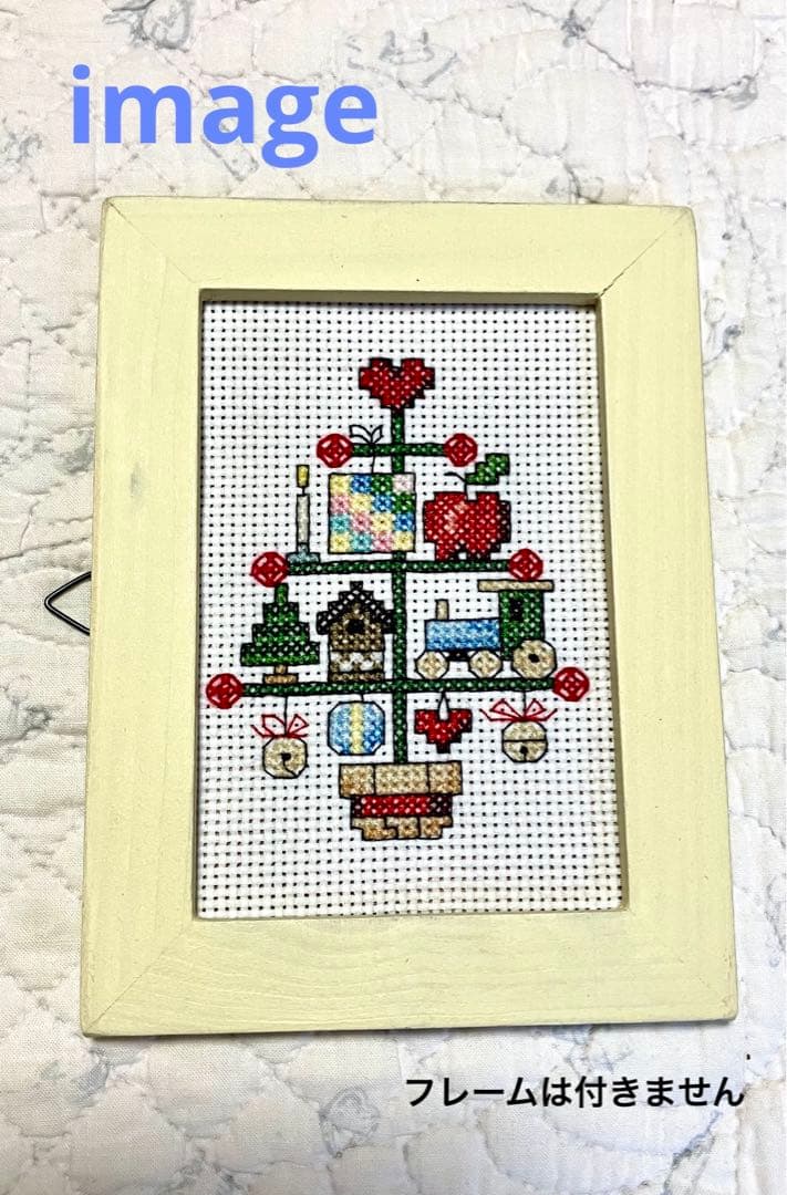 アメリカHAED社25カウントクロスステッチ刺繍完成品