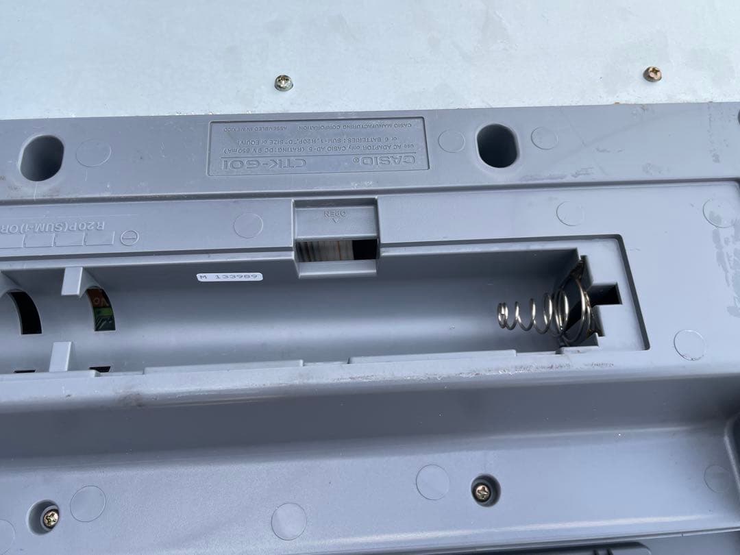 CASIO CTK-601 電子キーボード 61鍵 タッチレスポンス付き