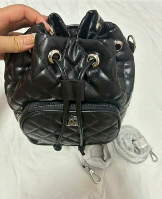 DDキルティングハンドルバッグ