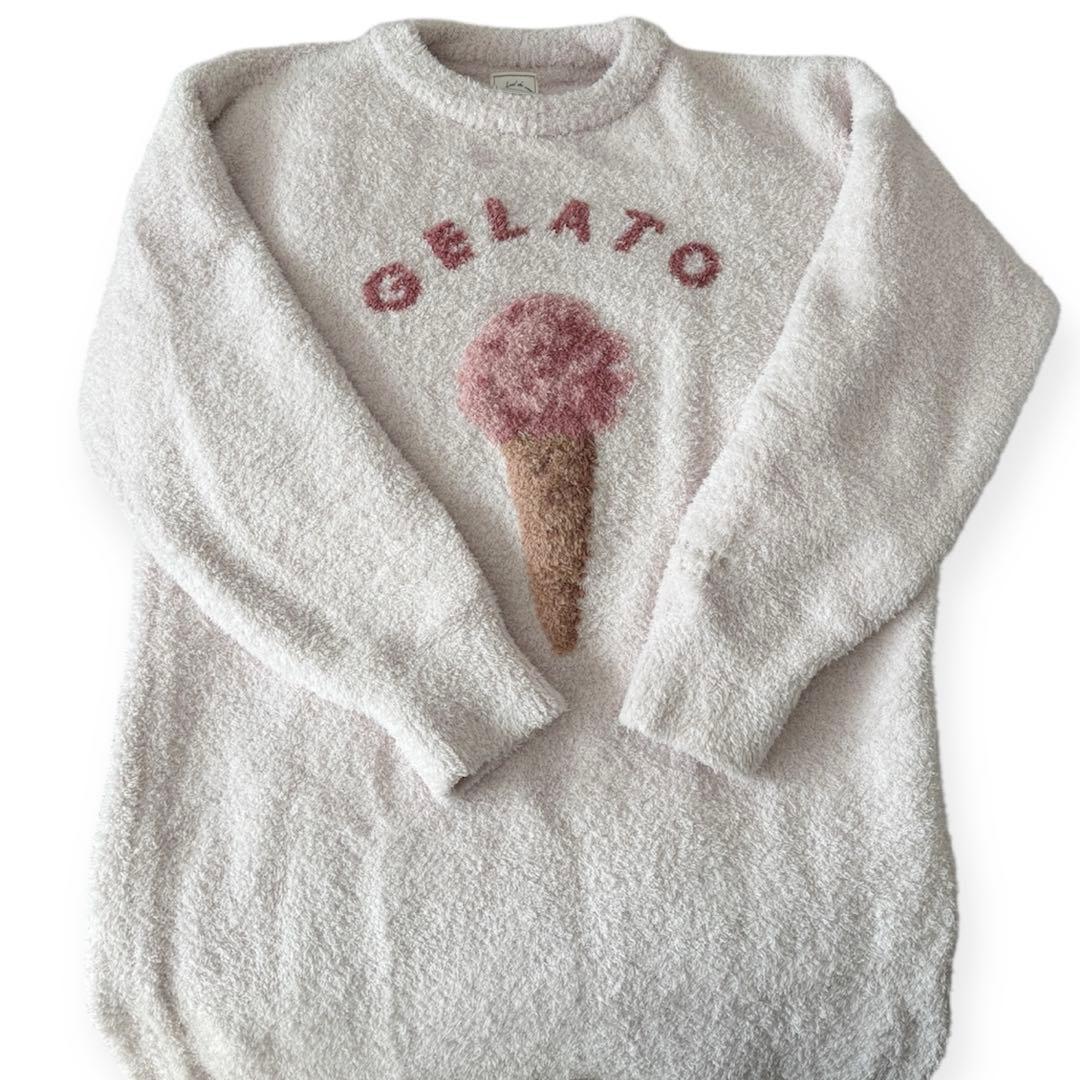 な*の様 ジェラートピケ ベビモコアイスジャガードドレスピンク