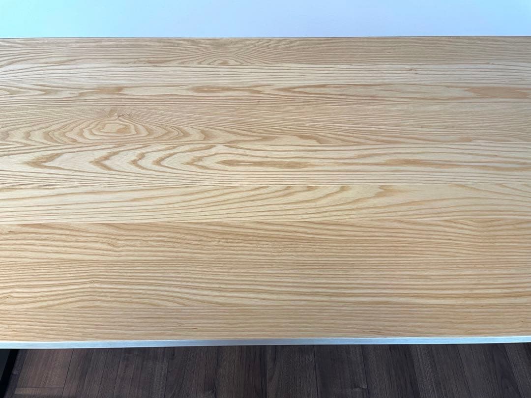 【chom kame】テーブル 無垢 ホワイトアッシュ180cmx70cm