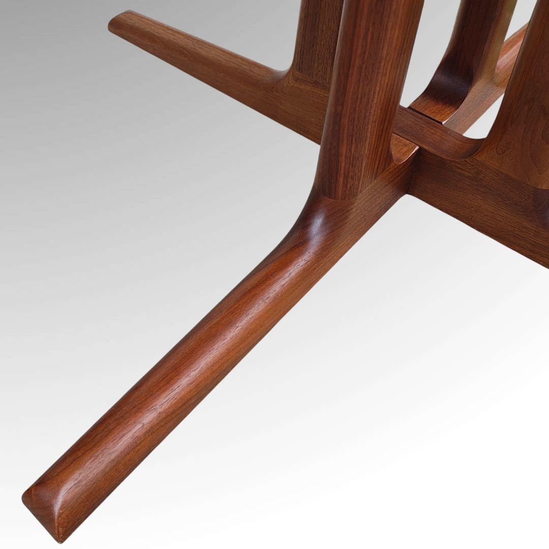 起立木工 OR-02 TABLE 105 円形 ラウンド テーブル ウォルナット