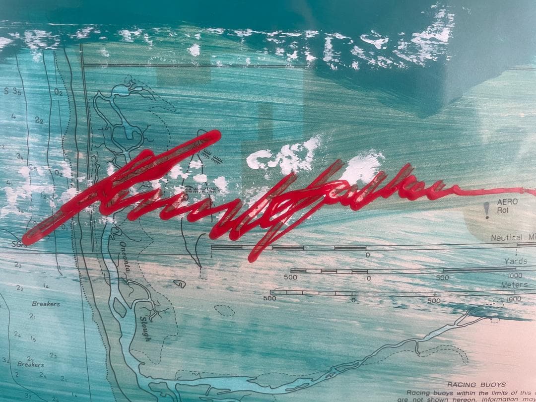 ケリー・ハーレム「ルガノ」シルクスクリーン :: 絵画買取・販売