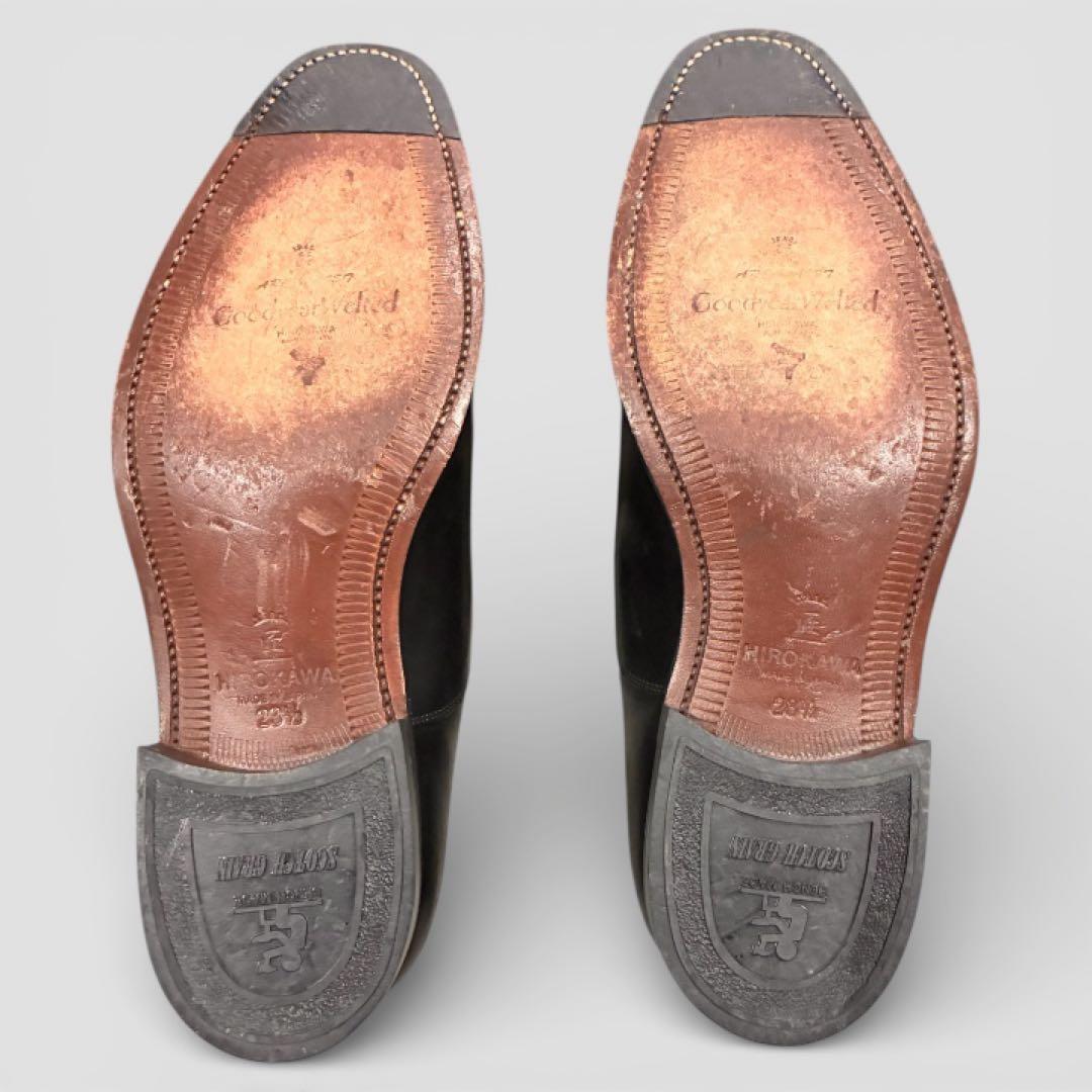 スコッチグレイン 匠シリーズ ストレートチップ 革靴 HA-9106 23.5