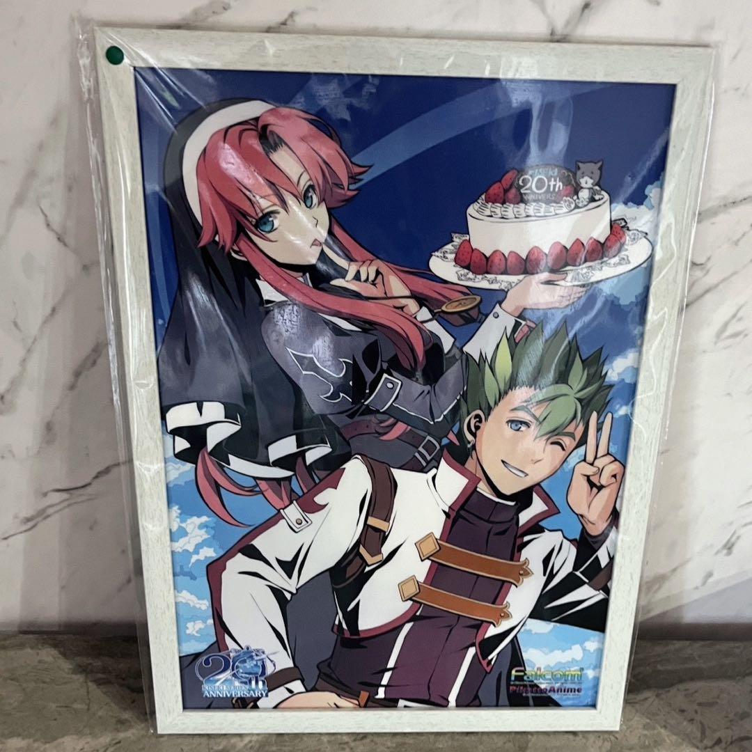 東京ゲームショウ 空の軌跡 A3クリアポスター 額縁入り 軌跡シリーズ