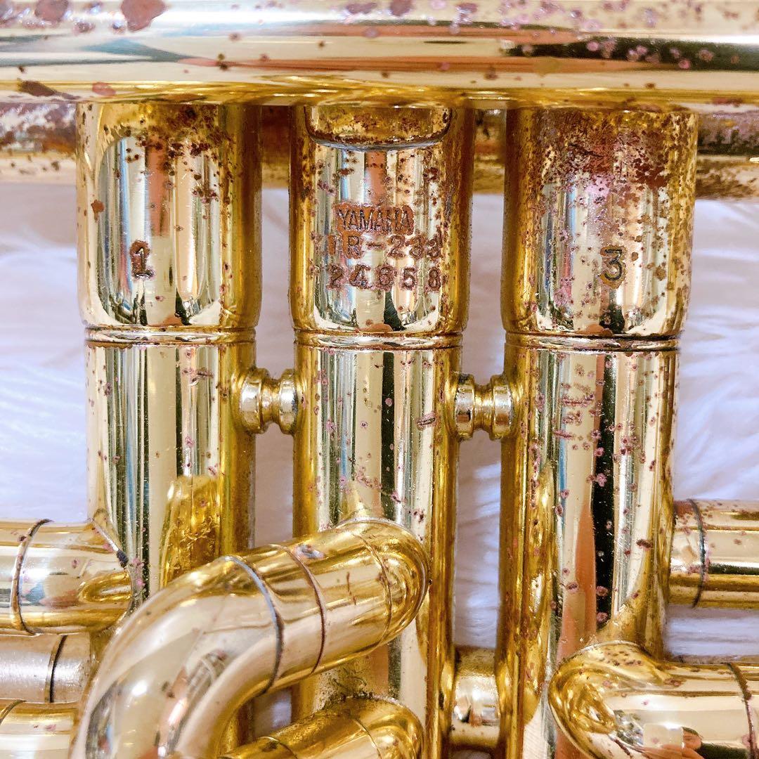 ヤマハ　トランペット　管楽器　吹奏楽　YTR-233 初心者オススメ
