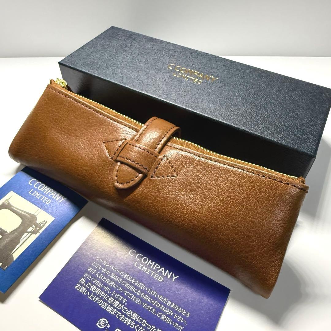 中古】スマイソン SMYTHSON ペンケース トープ