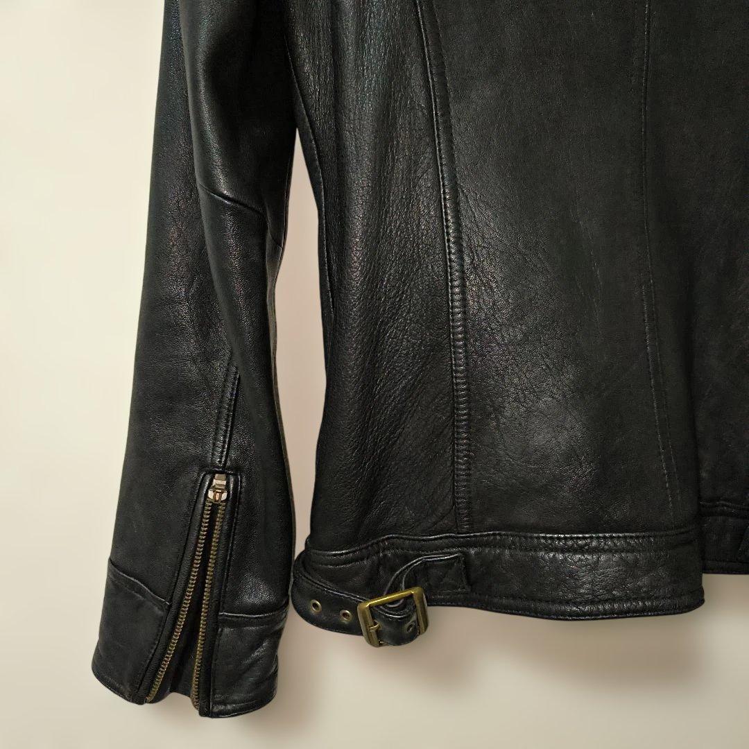 JACKROSE☆本革ゴートレザー【山羊革】ライダースジャケット/3