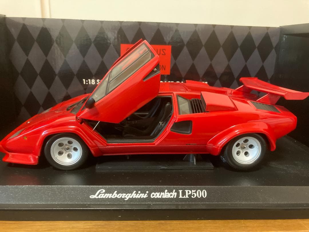 1/18 京商 ランボルギーニ カウンタック LP500 赤 1:18 良品