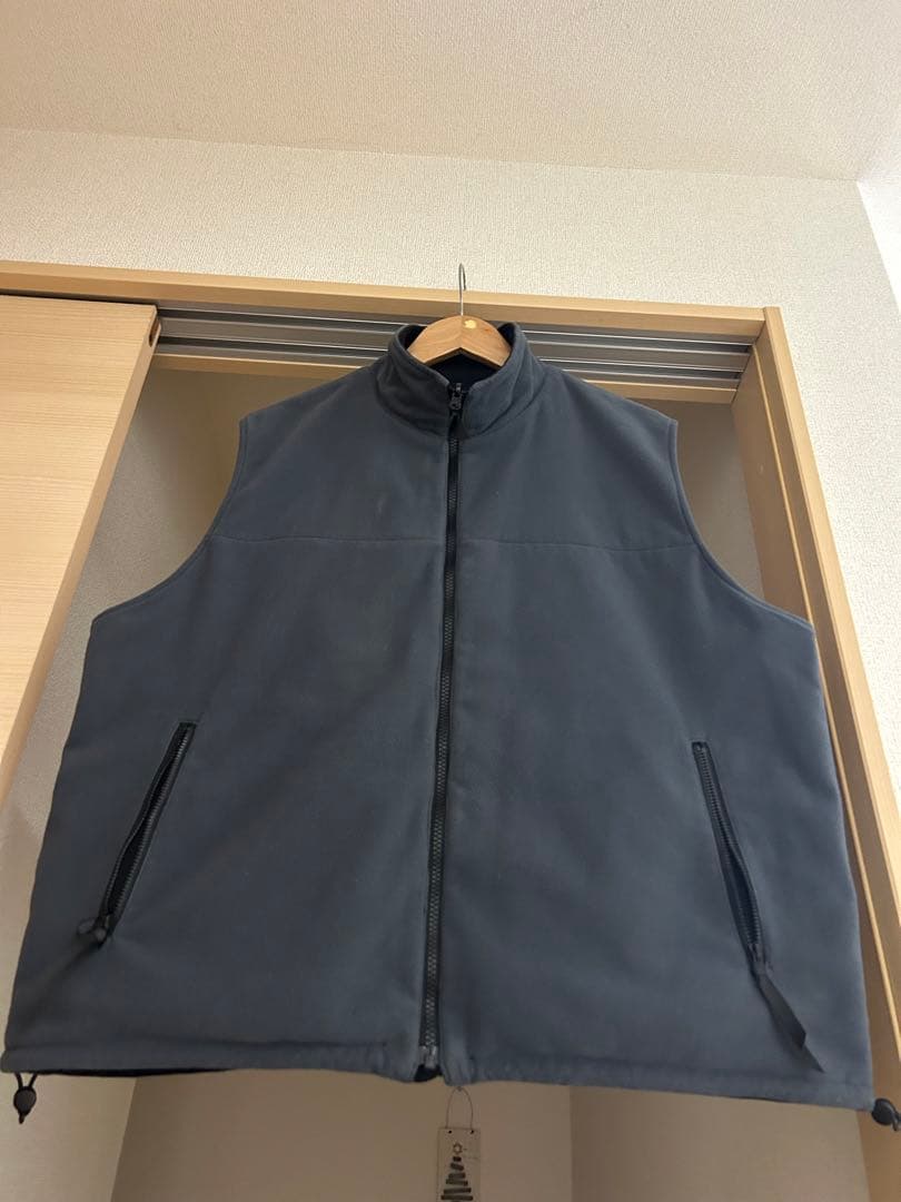 PWA WIND-STOP RV VEST BLACK×GREY
