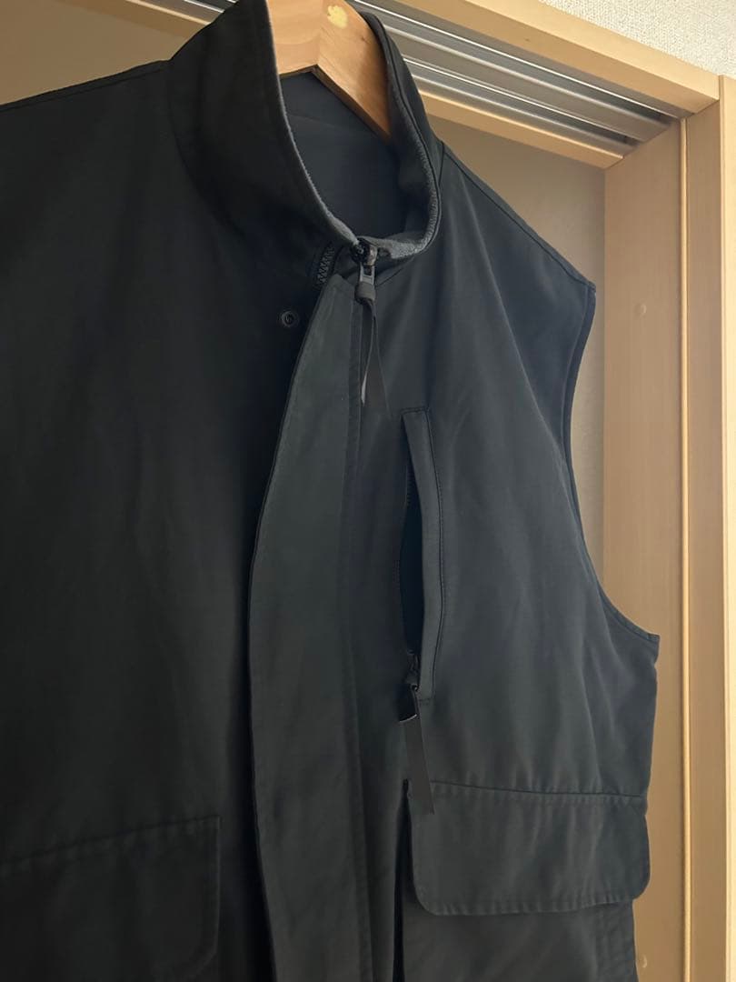 PWA WIND-STOP RV VEST BLACK×GREY