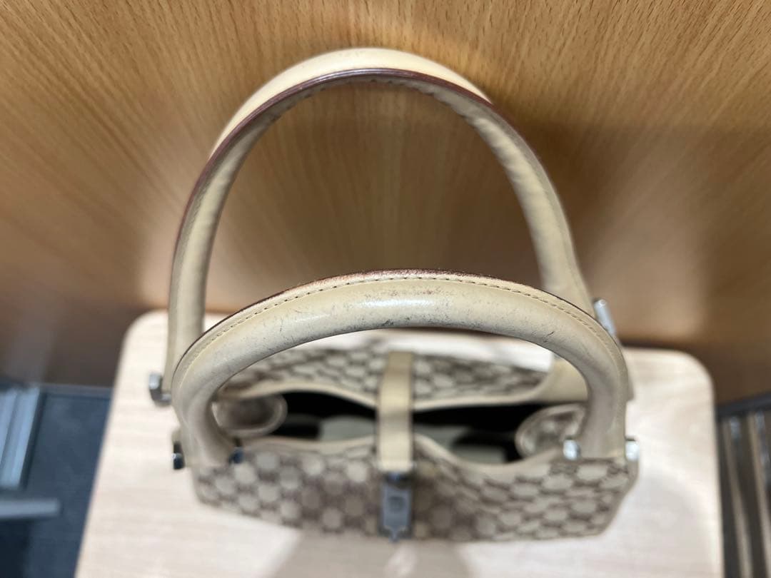 GUCCI グッチ ジャッキー GG柄 ショルダーバッグ キャンバス×レザー