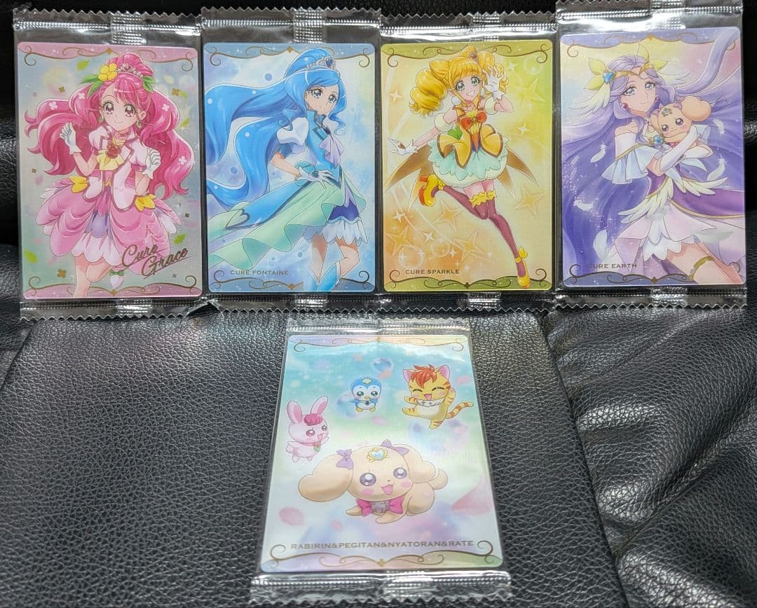 プリキュア　カードウエハース　初弾　第１弾　コンプリートセット