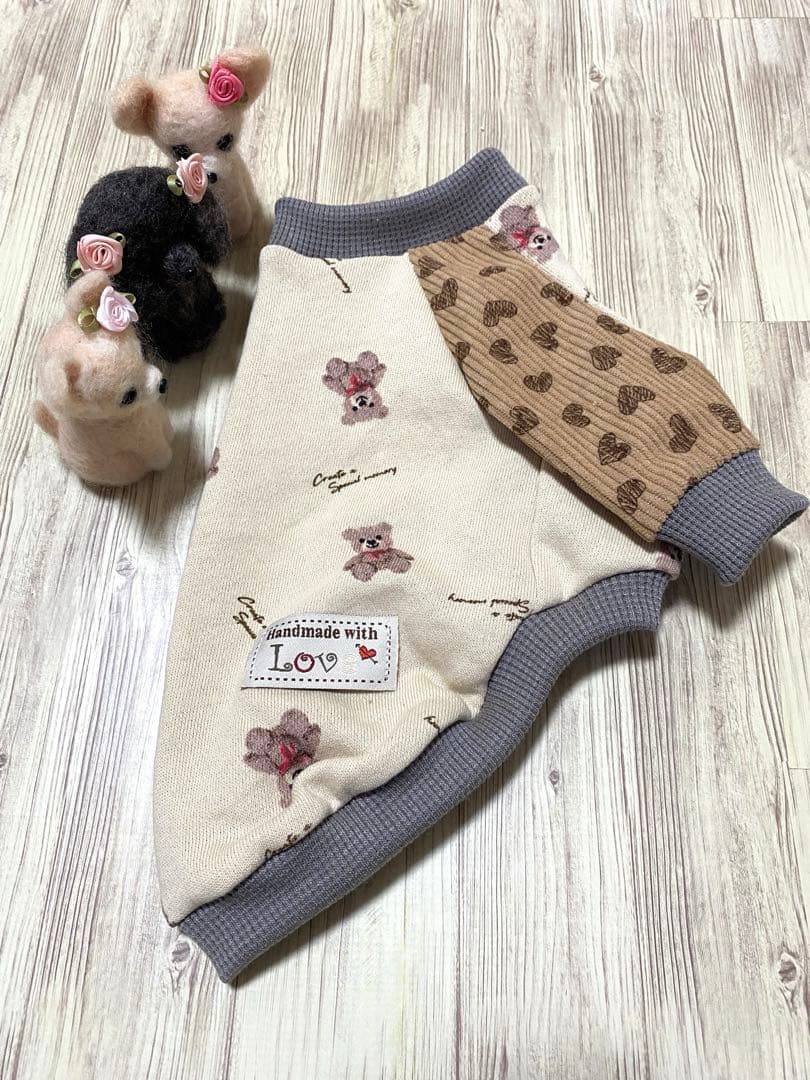 犬服 ラグラン(S) ꒡̈⃝Lily꒡̈⃝ハンドメイド