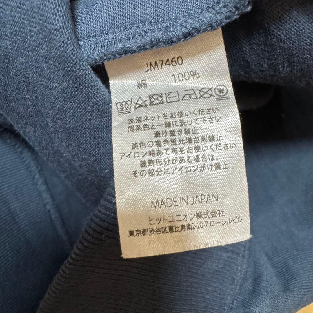 jackman ジャックマン ドツメ プルオーバー パーカー L ネイビーブルー