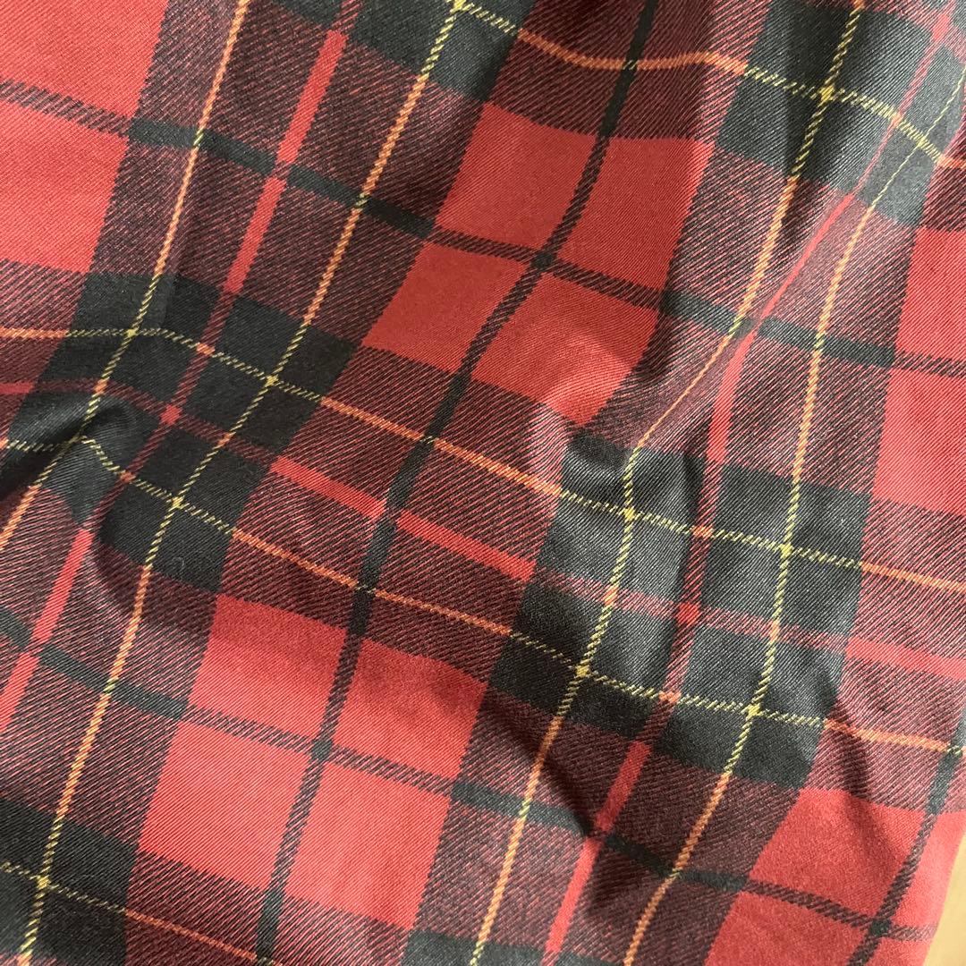 COMME des GARCONS コムコム タータンチェックバルーンパンツ