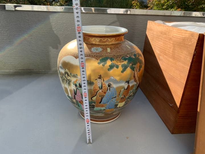 骨董品　花瓶　共箱