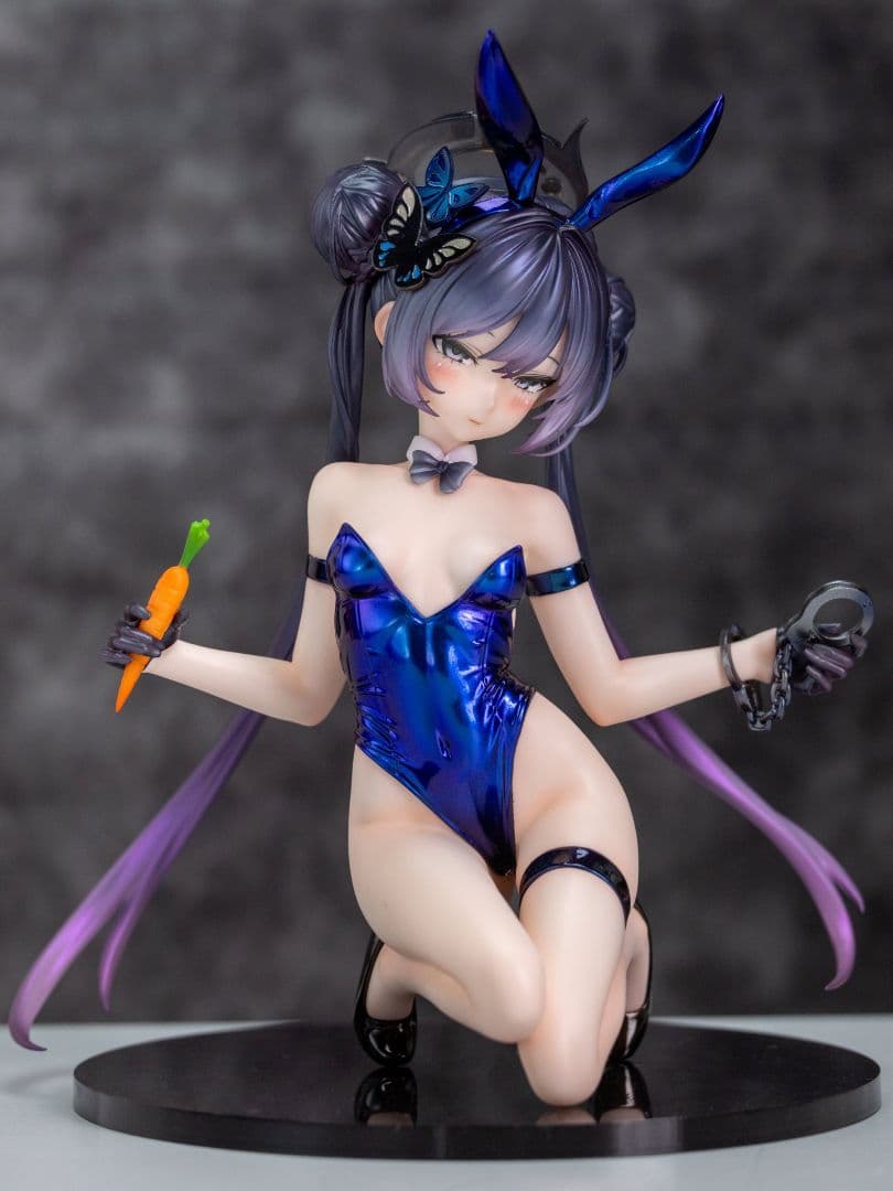 正規品 塗装済完成品 ガレージキット 竜華 キサキ バニー ブルー