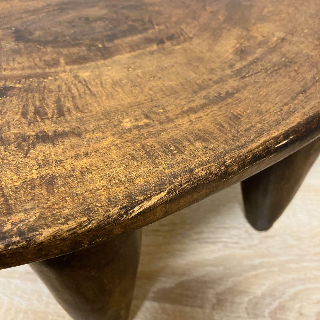 アンティーク家具　セヌフォ族　スツール