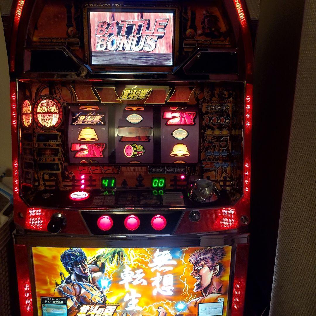 4号機 北斗の拳 夢想転生パネル パチスロ実機 パチスロ4号機 サミー