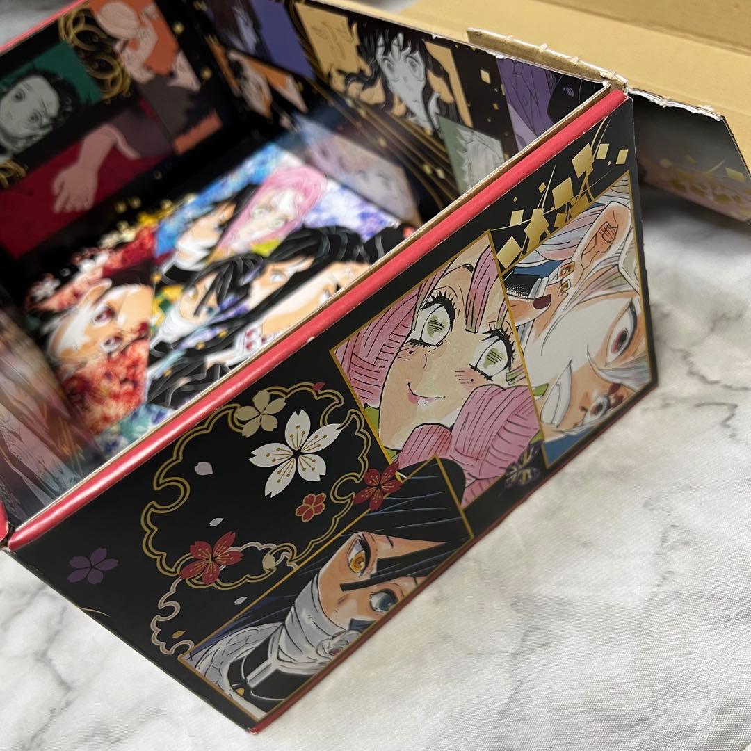 鬼滅の刃 全巻収納BOX 缶バッジ 煉獄零巻 画集 セット