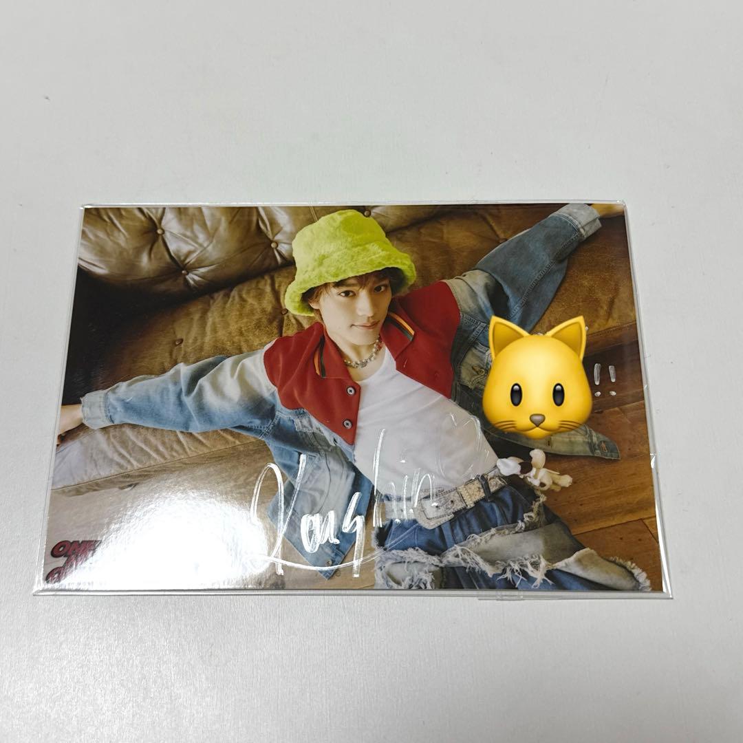 ONE'NONLY KENSHIN 上村謙信 生写真 コメントサイン 上村謙信 コメント