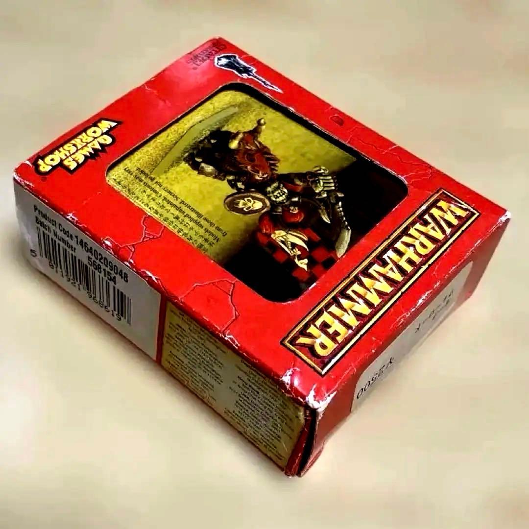 ゲームズワークショップ、メタル製、ウォーハンマー【オーク.ウォーロード】