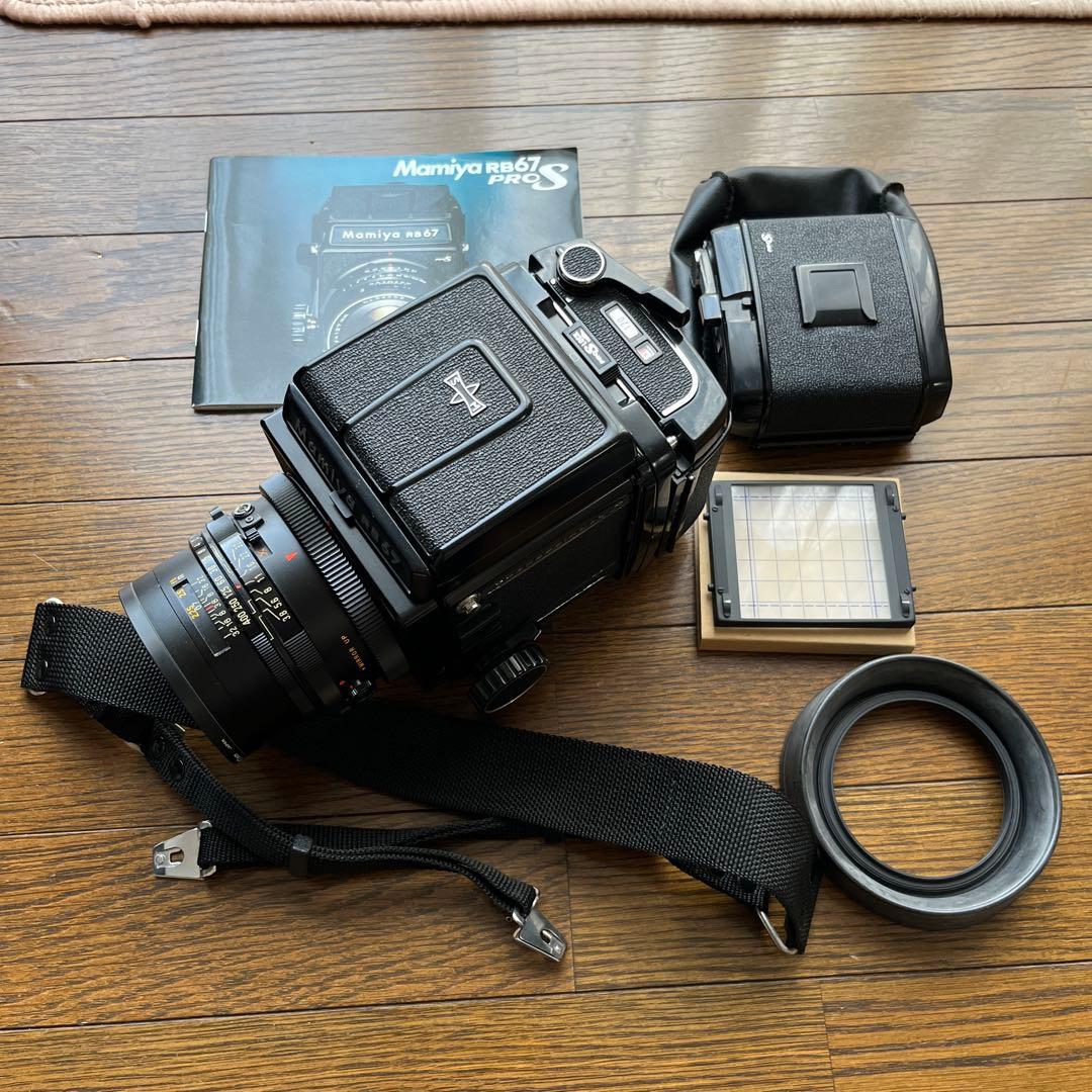 Mamiya マミヤRB67 Pro S 中判フィルムカメラ 90mm/F3.8