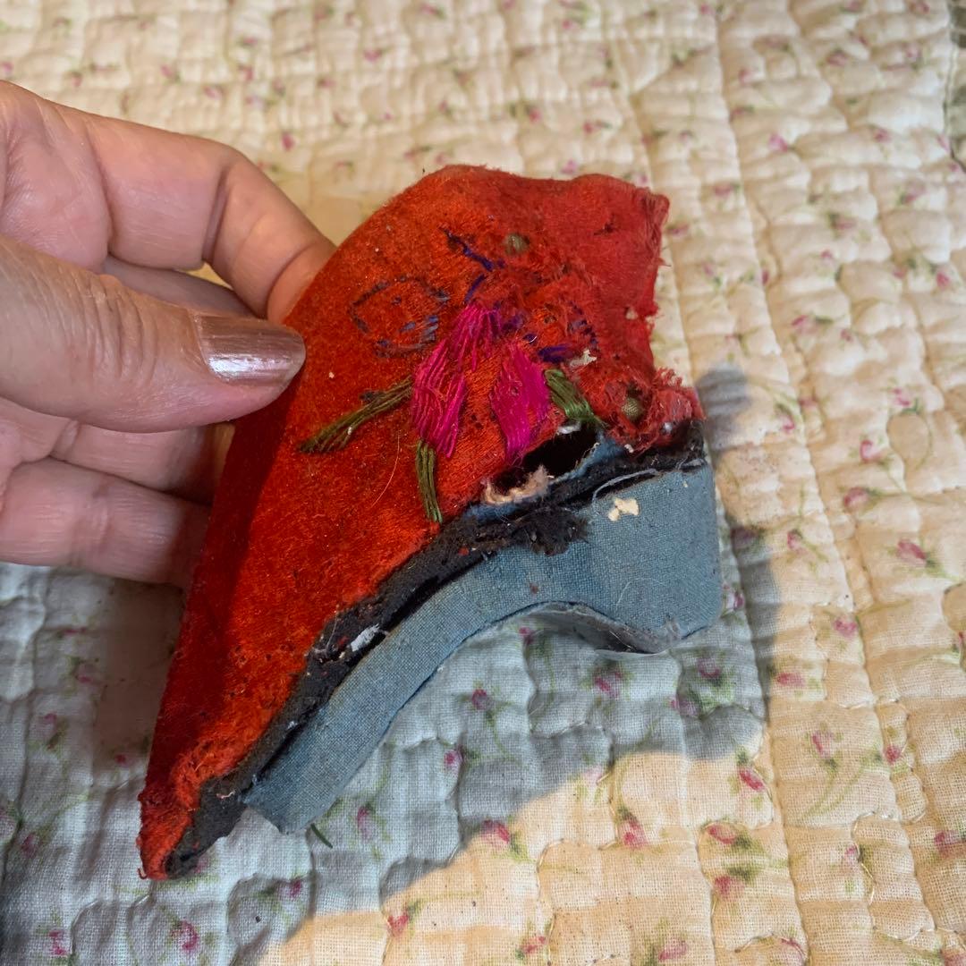 アンティーク 中国骨董 纒足 てんそく 難あり ジャンク コレクション