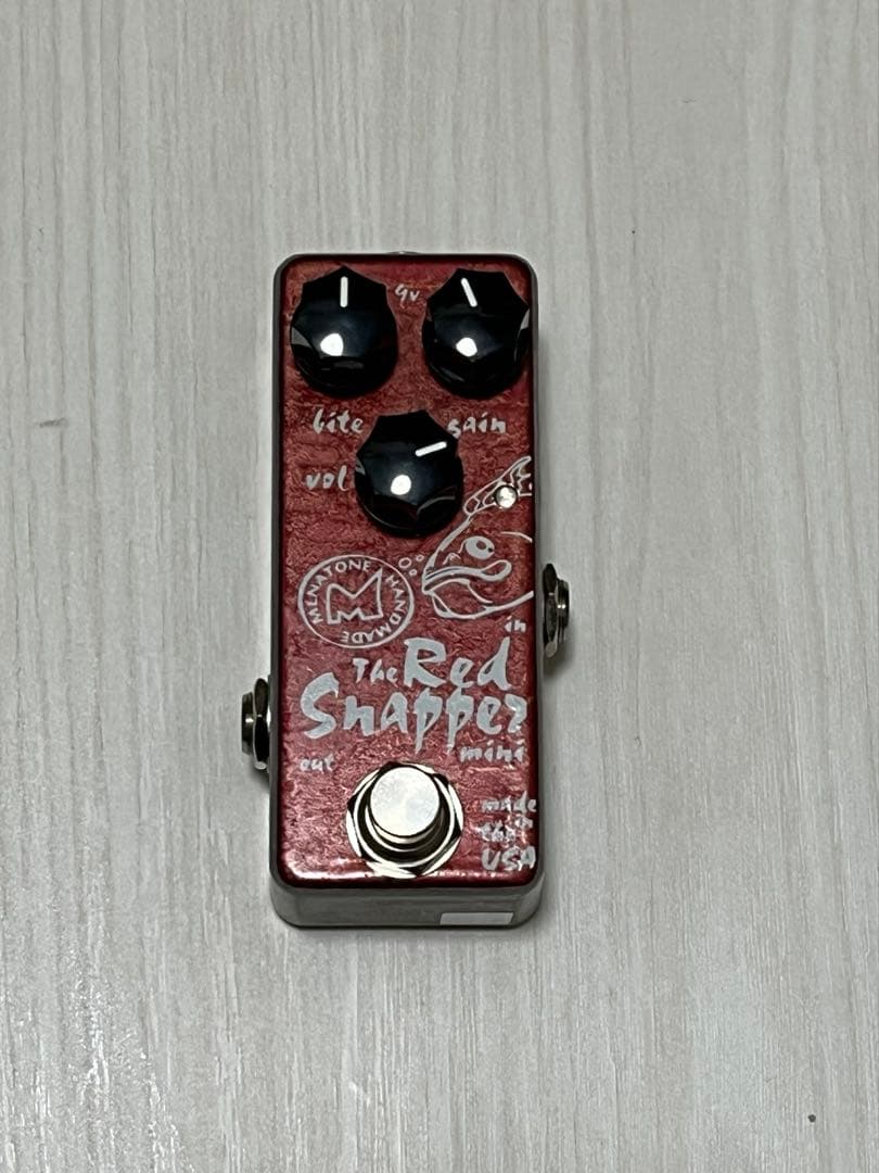 Red Snapper Mini エフェクター Menatone - Red Snapper Mini – LEP INTERNATIONAL