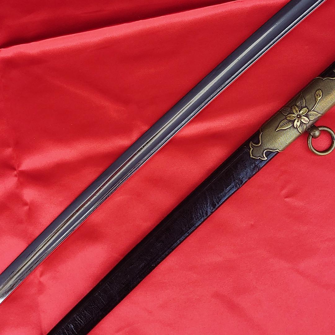 日本軍 海軍 士官用 指揮刀 儀礼刀 刻印 水交社 壽屋商店 当時物 模造刀