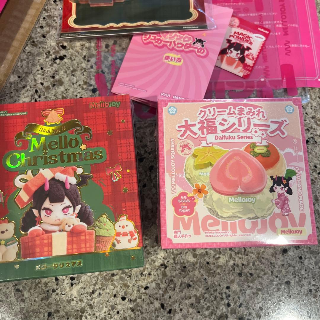 新品　未開封 mellojoy メロジョイ 大福　スクイーズ　メロークリスマス