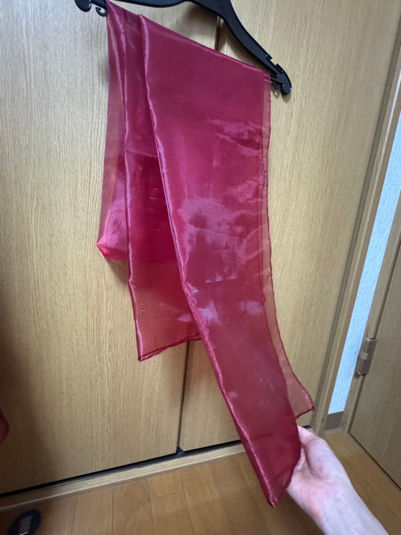 ドレスルームアミのドレス　ワインレッドドレス