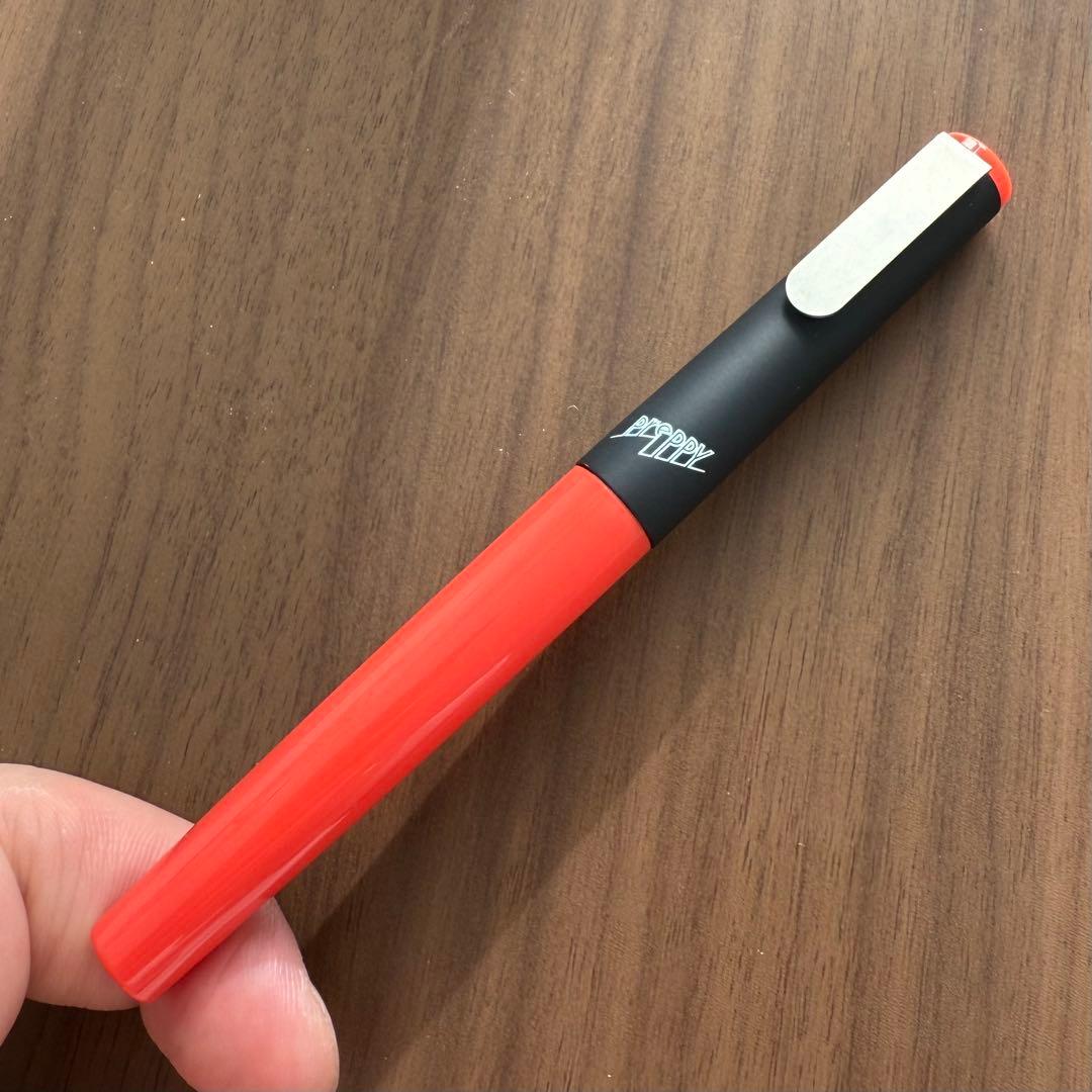 稀少 SN-800A プラチナ ソフトペン 赤軸 昭和 レトロ 丸つけペン 採点