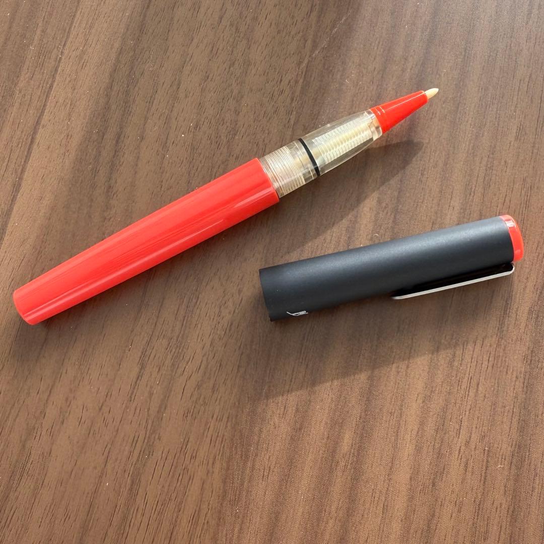 稀少 SN-800A プラチナ ソフトペン 赤軸 昭和 レトロ 丸つけペン 採点