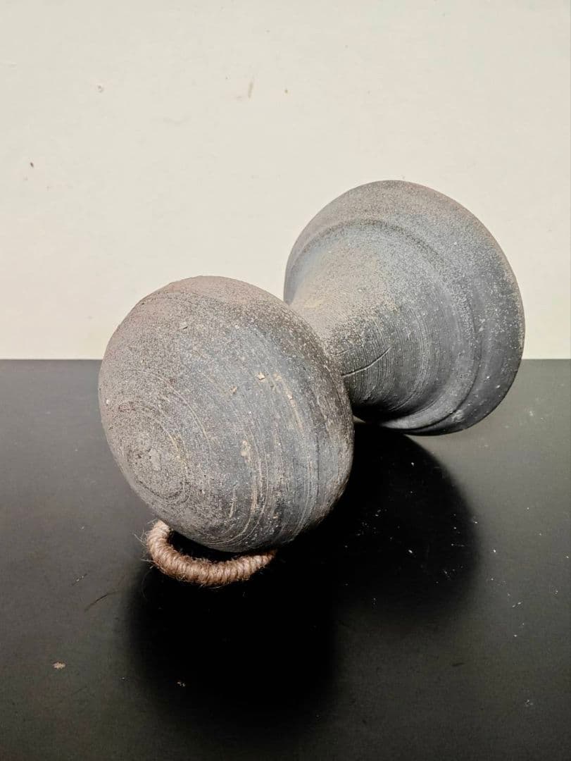 頸に窯印のある須恵器ハソウ　古墳時代　考古発掘品　古代日本　古美術　花呼ぶ器