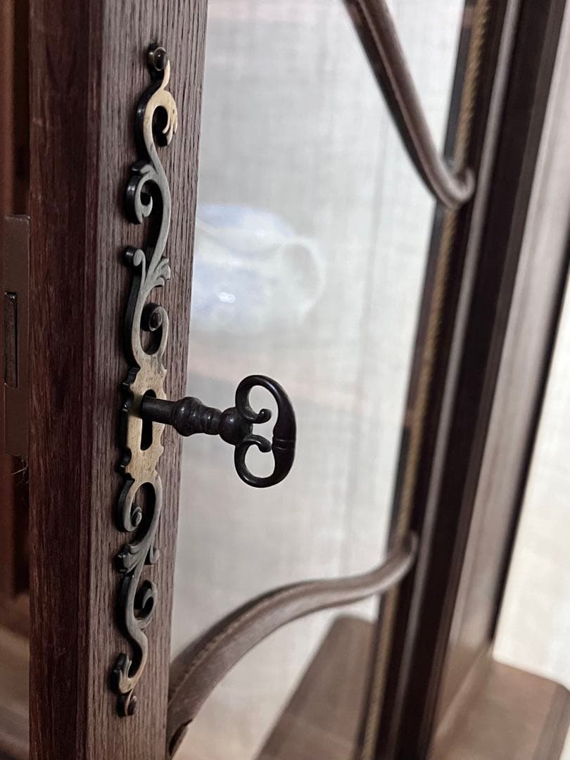 美品】フランスアンティーク ルイ15世 オーク材の装飾家具 送料込[3295