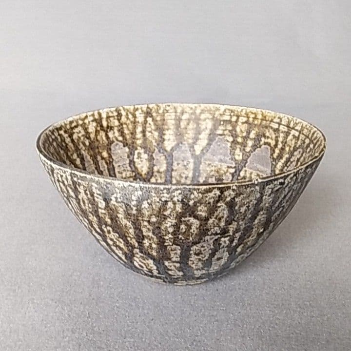 褐釉茶碗　茶褐釉茶碗　抹茶茶碗　唐津茶碗　古唐津茶碗　茶道具　安南　南京