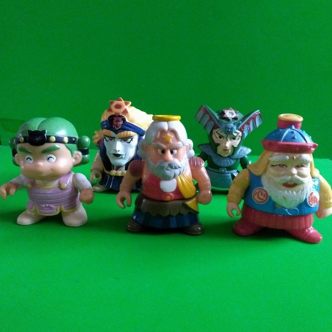 昭和レトロ ビックリマン ソフビ 天使と悪魔5人セット - メルカリ