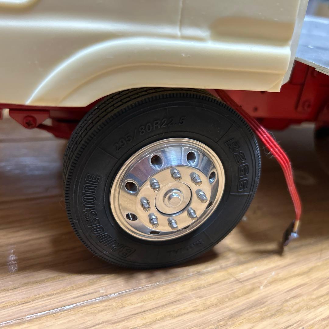 タミヤ1/14 製作途中　ムネトラ