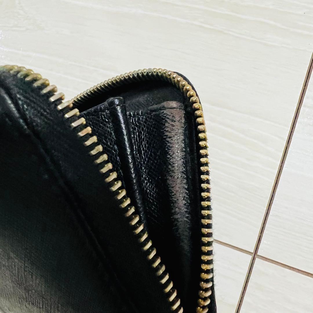 【大人気】PRADA プラダ サフィアーノ ケース レザー ブラック