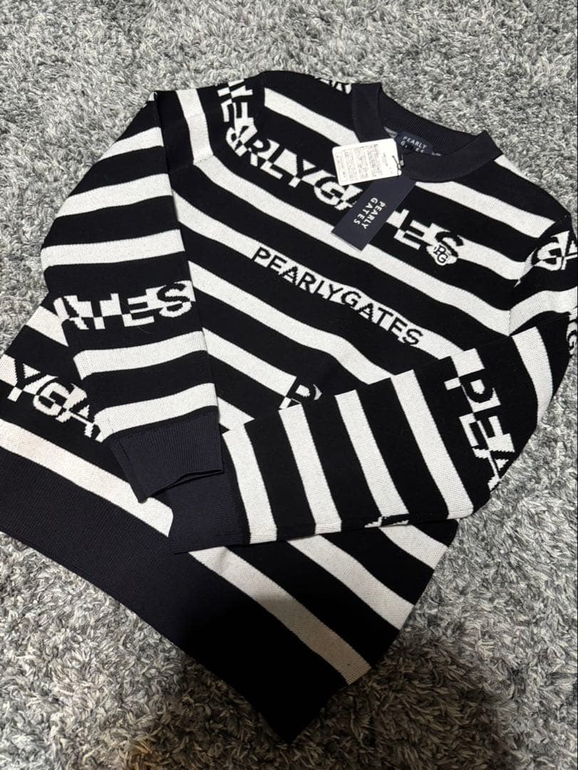 新品PEARLY GATES ゴルフ　レディース　ニット　サイズ0