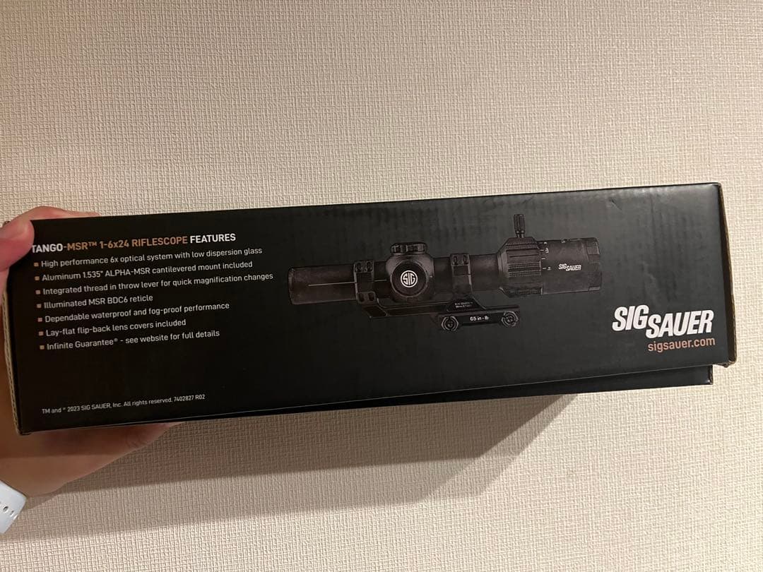 トイガン SIG SAUER TANGO-MSR 1-6x24