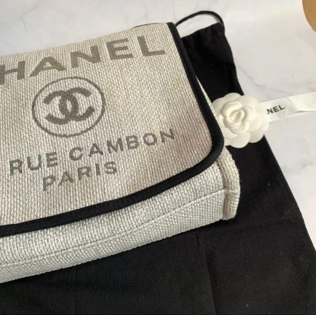 CHANEL シャネル 美品 ドーヴィル マトラッセ バッグ