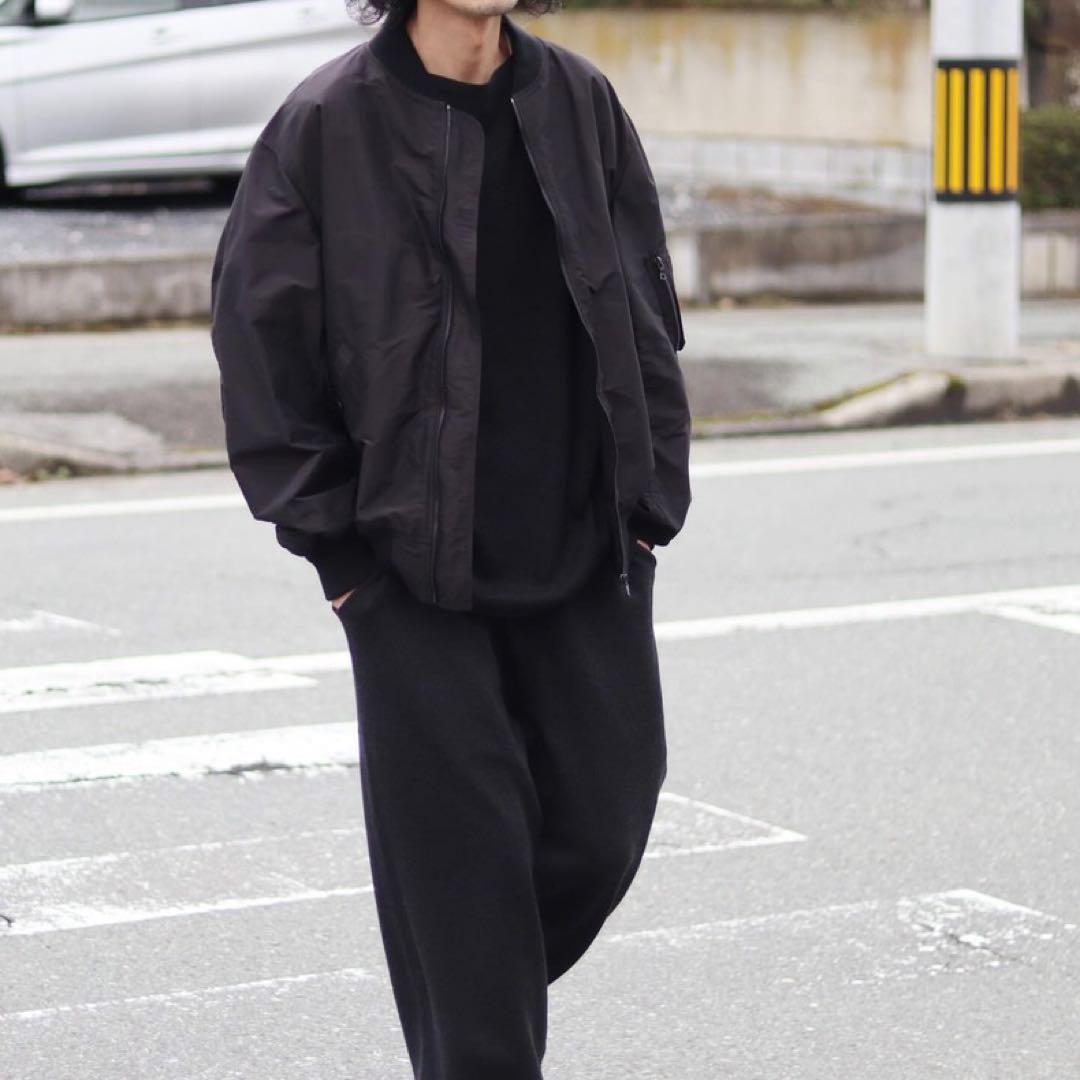 24SS COMOLI コットンシルクMA-1 サイズ1