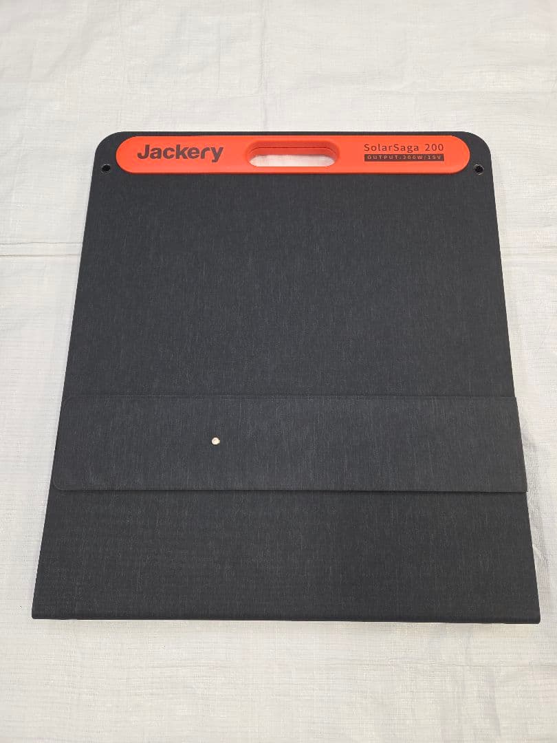 1度使用 Jackery SolarSaga 200 ポータブルソーラーパネル