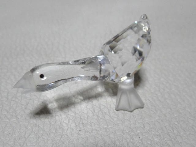 未使用 希少 1999年廃盤品 オーストリア製◇スワロフスキー『鳥