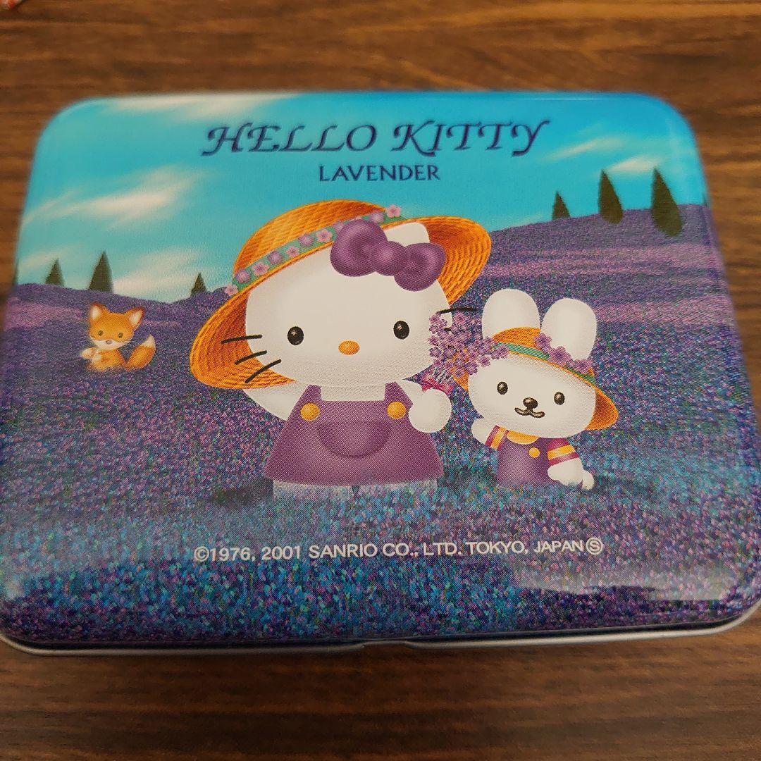 m*n様 新品‪♡ハローキティ北海道限定ラベンダー缶入りメモ - メルカリ‬